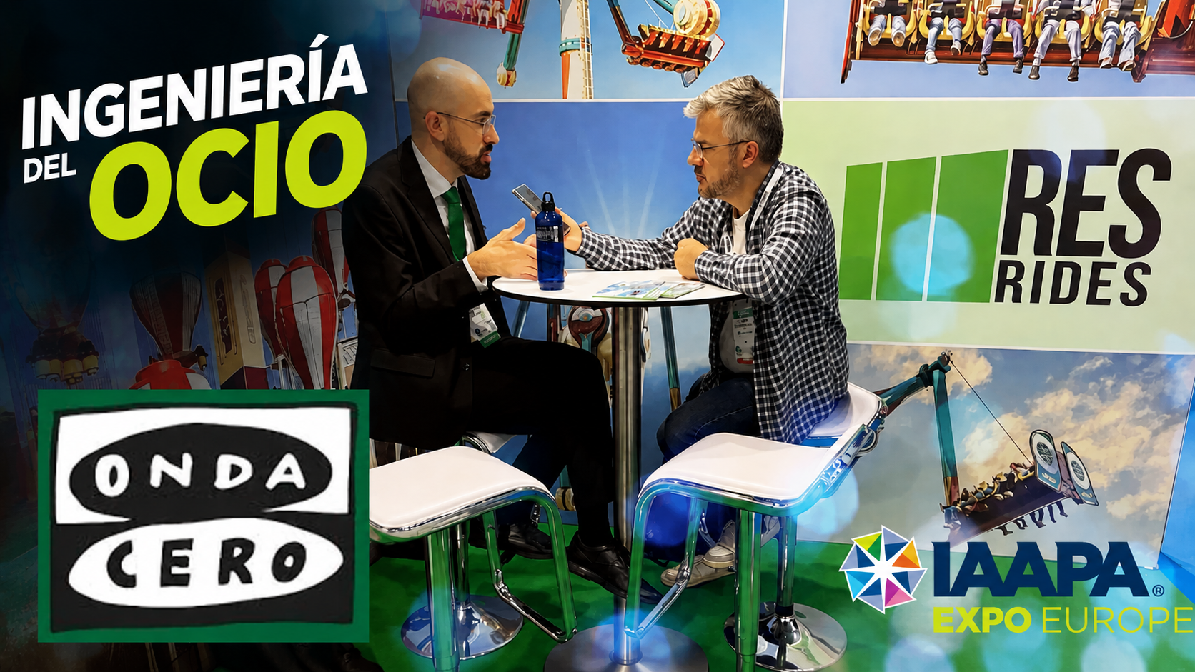 L'enginyeria de l'oci, protagonista a Onda Cero durant IAAPA Expo Europe 2025